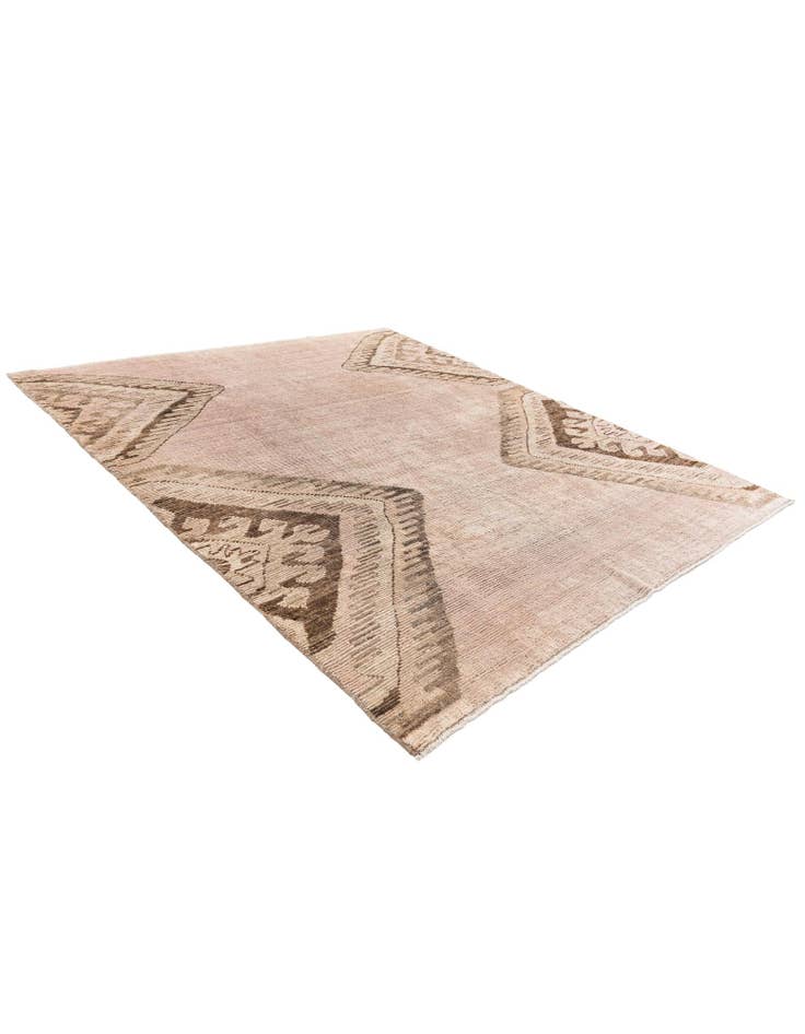 Detail image of 8' 6 x 9' 9 Hand Knotted Moroccan Wool Rug