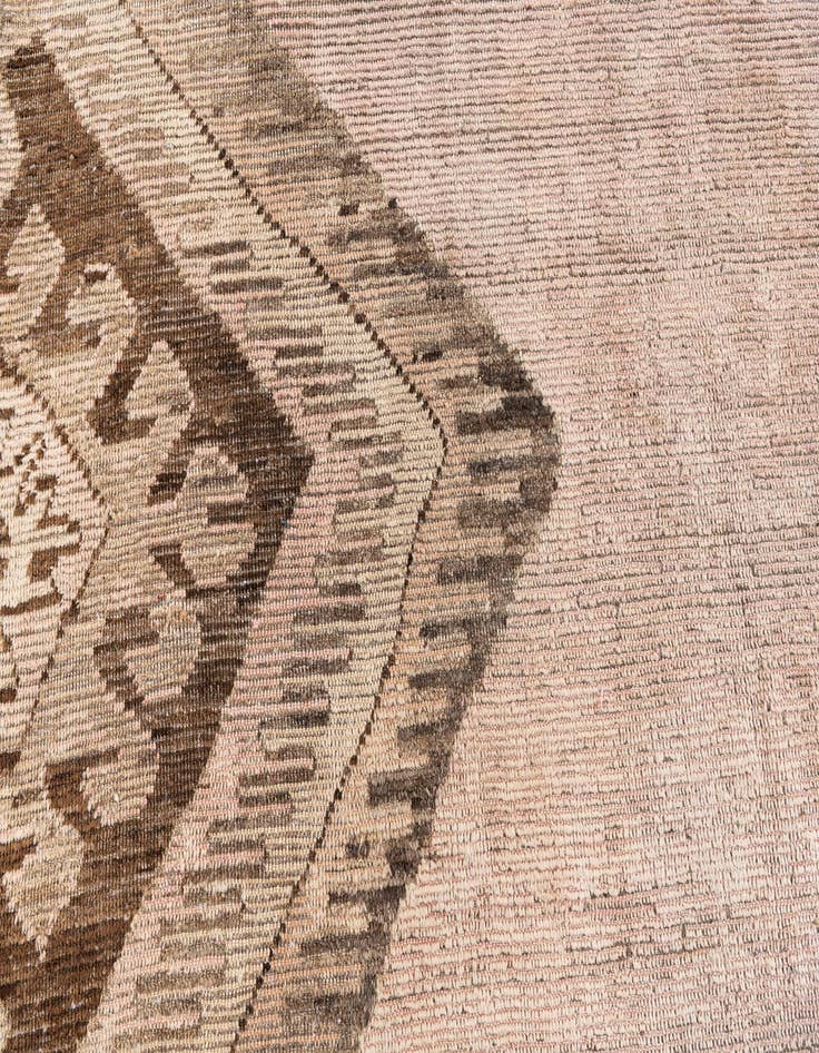 Detail image of 8' 6 x 9' 9 Hand Knotted Moroccan Wool Rug