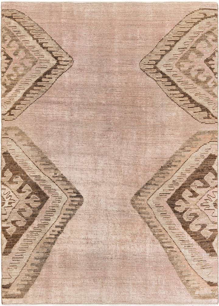 8' 6 x 9' 9 Hand Knotted Moroccan Wool Rug