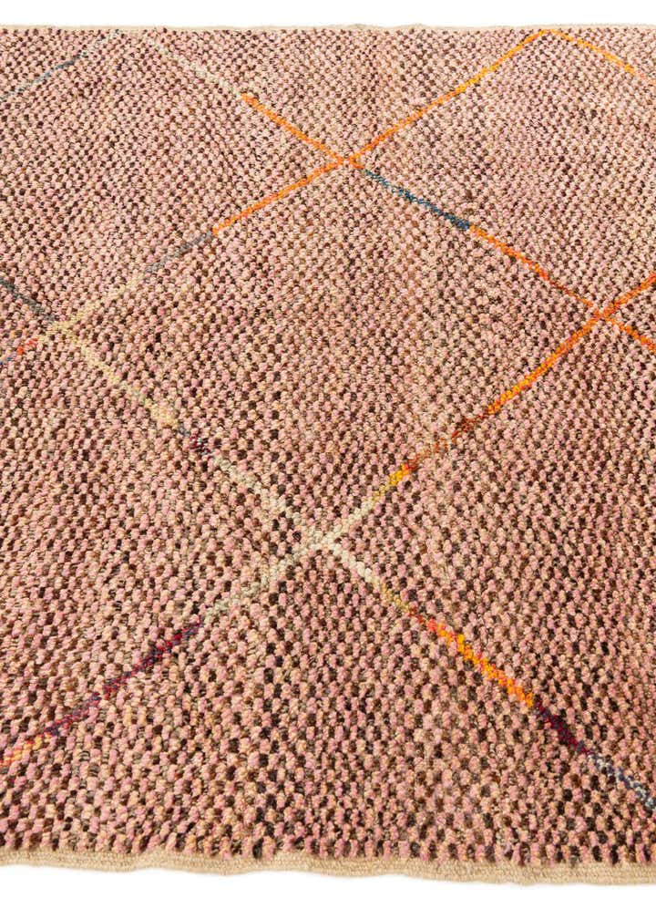 5' 1 x 8' 1 Hand Knotted Moroccan Wool Rug