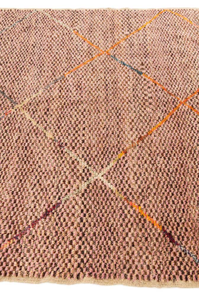 5' 1 x 8' 1 Hand Knotted Moroccan Wool Rug