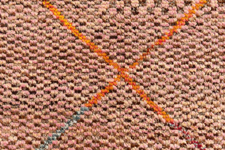5' 1 x 8' 1 Hand Knotted Moroccan Wool Rug