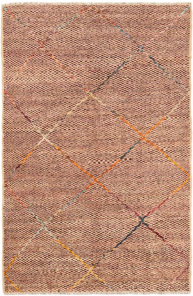 5' 1 x 8' 1 Hand Knotted Moroccan Wool Rug