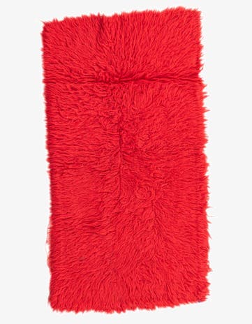 2' 4 x 4' 4 Hand Knotted Moroccan Wool Rug