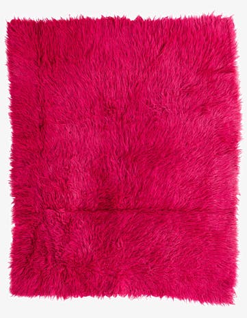 4' 6 x 5' 6 Hand Knotted Moroccan Wool Rug