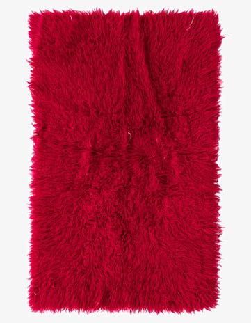 3' 4 x 5' 4 Hand Knotted Moroccan Wool Rug