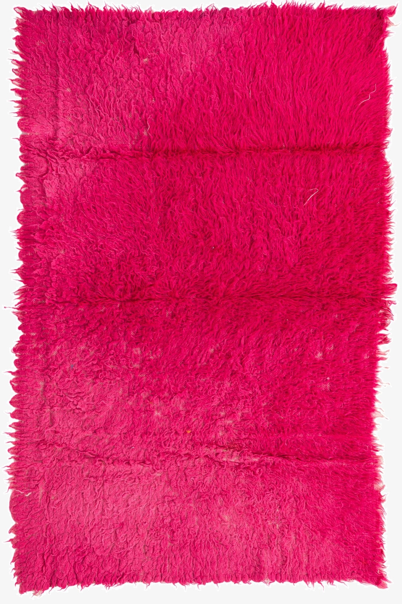 3' 10 x 6' 2  Hand Knotted Moroccan Wool Rug