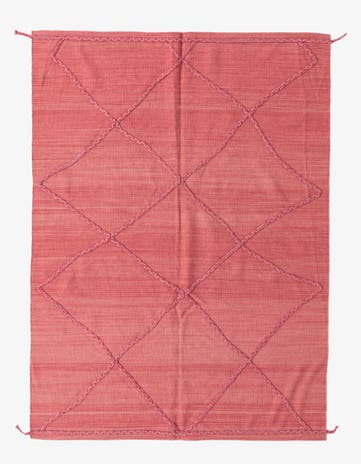 5' 8 x 7' 10 Hand Knotted Moroccan Wool Rug