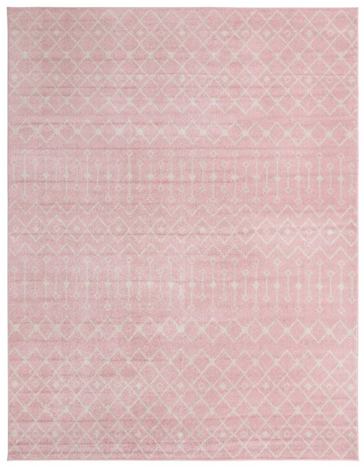 Detail image of 10' x 13' Moroccan Trellis Rug
