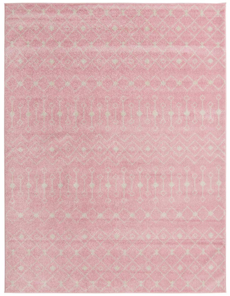 Detail image of 7' 10 x 10' Moroccan Trellis Rug