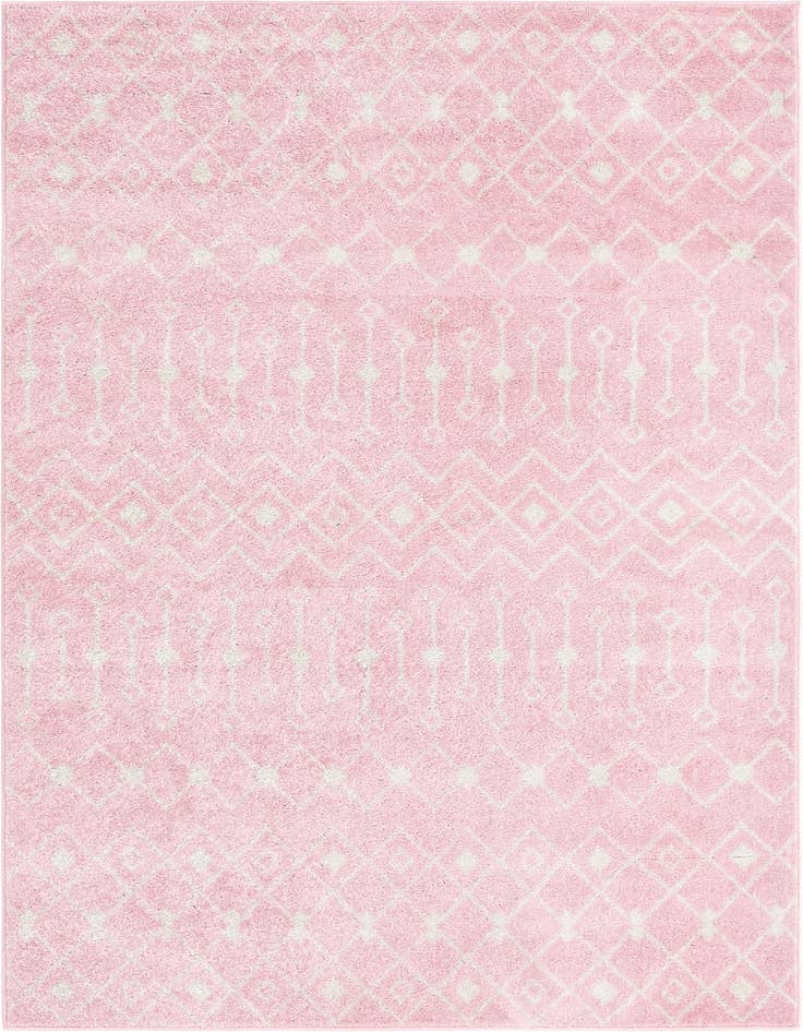 Detail image of 6' x 9' Moroccan Trellis Rug
