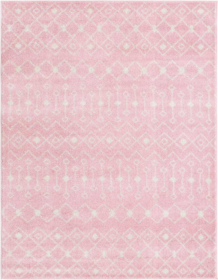 Detail image of 5' 3 x 8' Moroccan Trellis Rug
