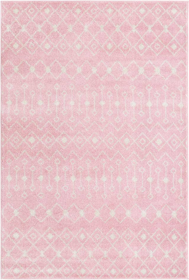 Detail image of 5' 3 x 8' Moroccan Trellis Rug