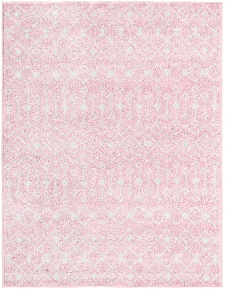 Detail image of 4' x 6' Moroccan Trellis Rug