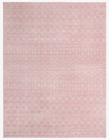 Pink Moroccan Trellis Rug