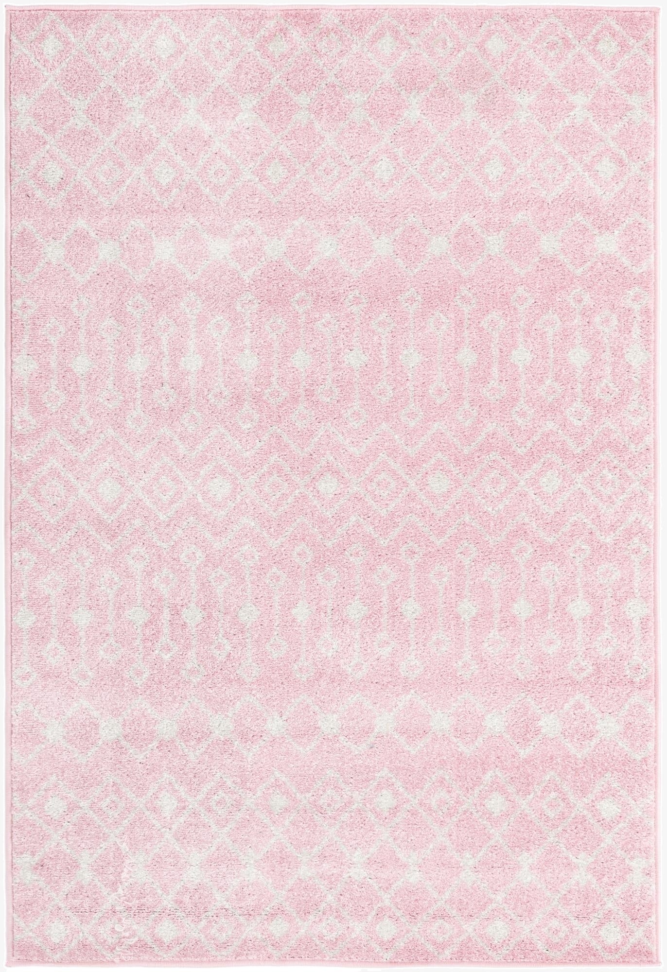 Primary image 4' x 6' Moroccan Trellis Rug