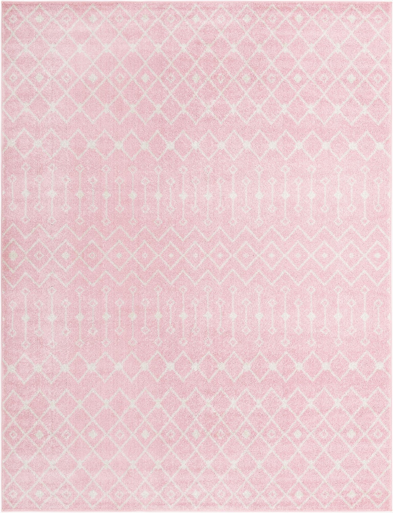 Primary image 9' x 12' Moroccan Trellis Rug