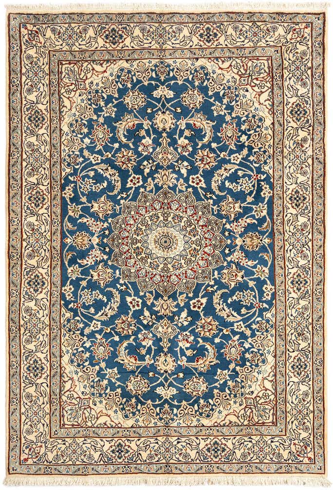 6' 10 x 10' Nain Wool Rug