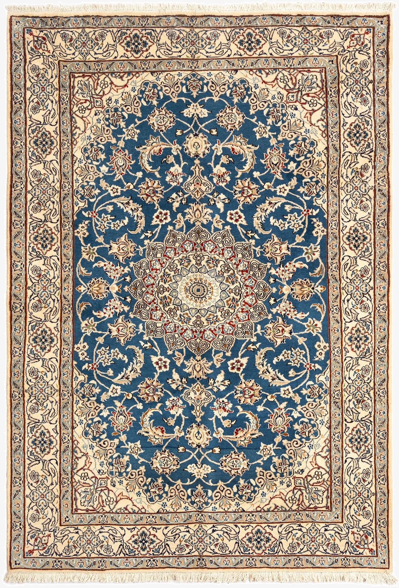 6' 10 x 10' Nain Wool Rug