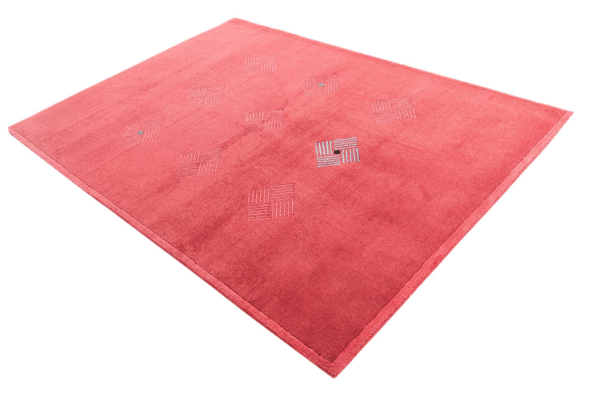 5' 8 x 7' 9 Hand Knotted Nepal Wool Rug