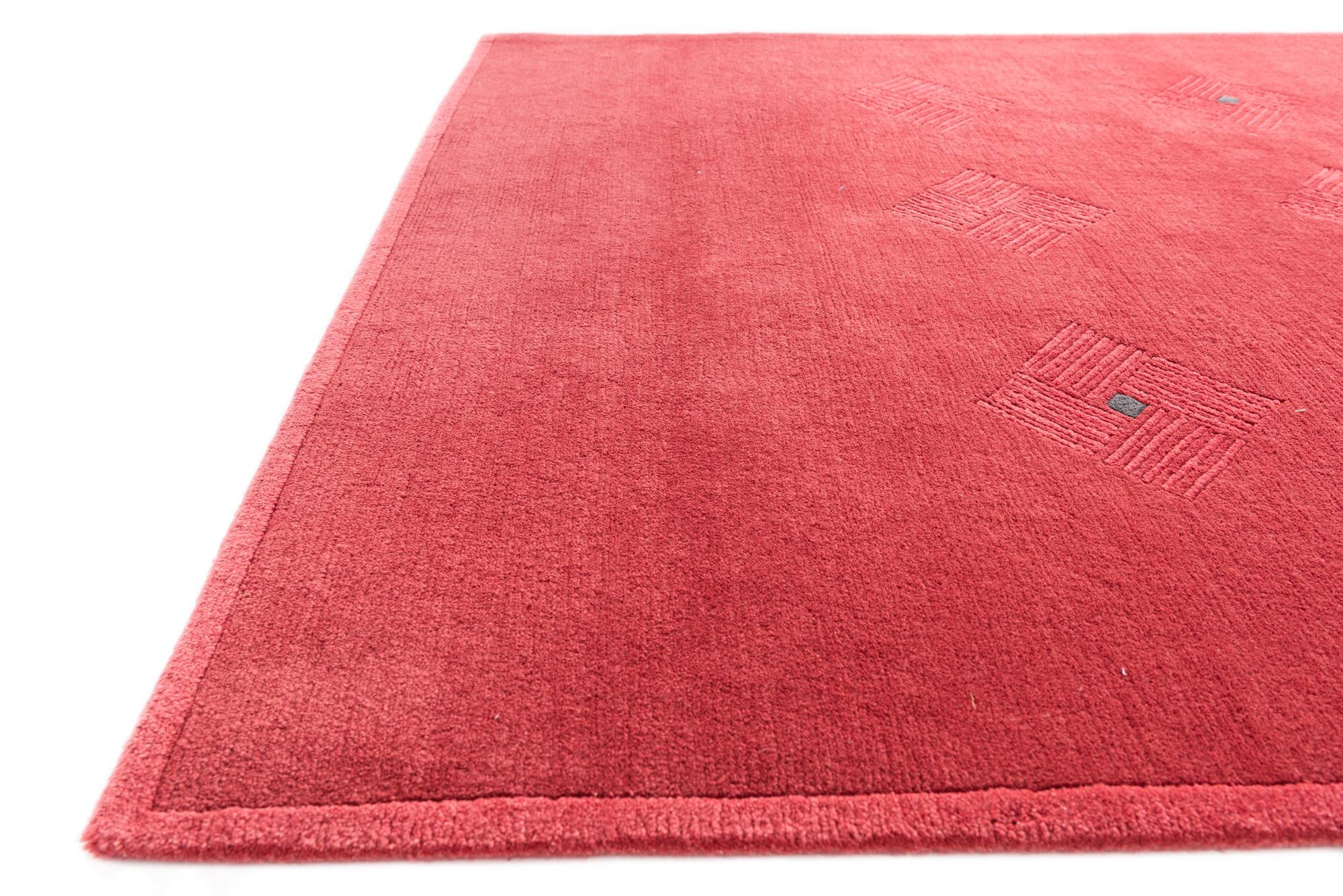 5' 8 x 7' 9 Hand Knotted Nepal Wool Rug