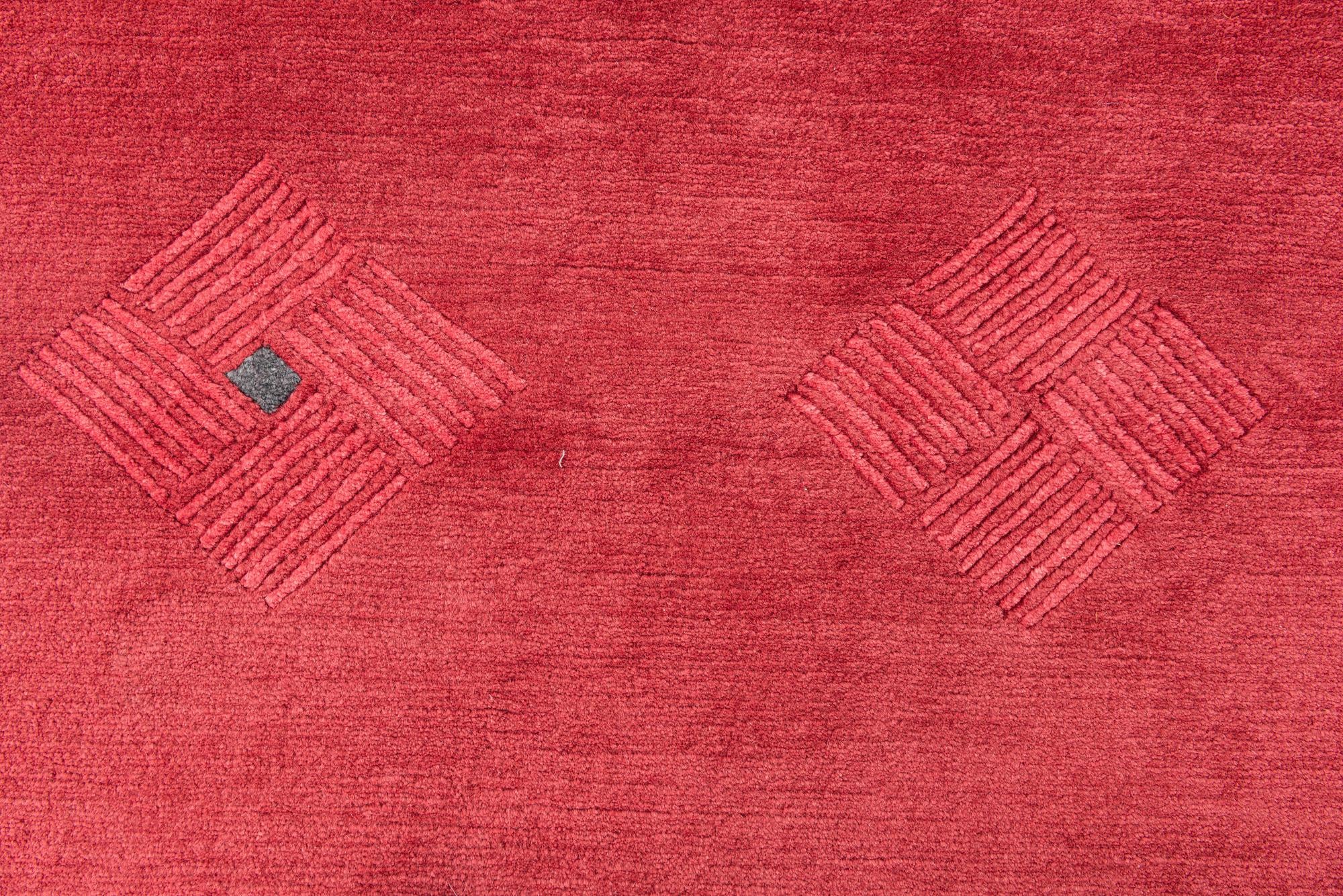 5' 8 x 7' 9 Hand Knotted Nepal Wool Rug