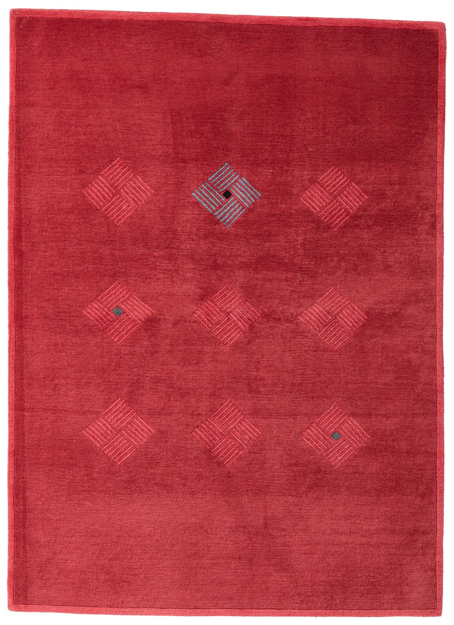 5' 8 x 7' 9 Hand Knotted Nepal Wool Rug