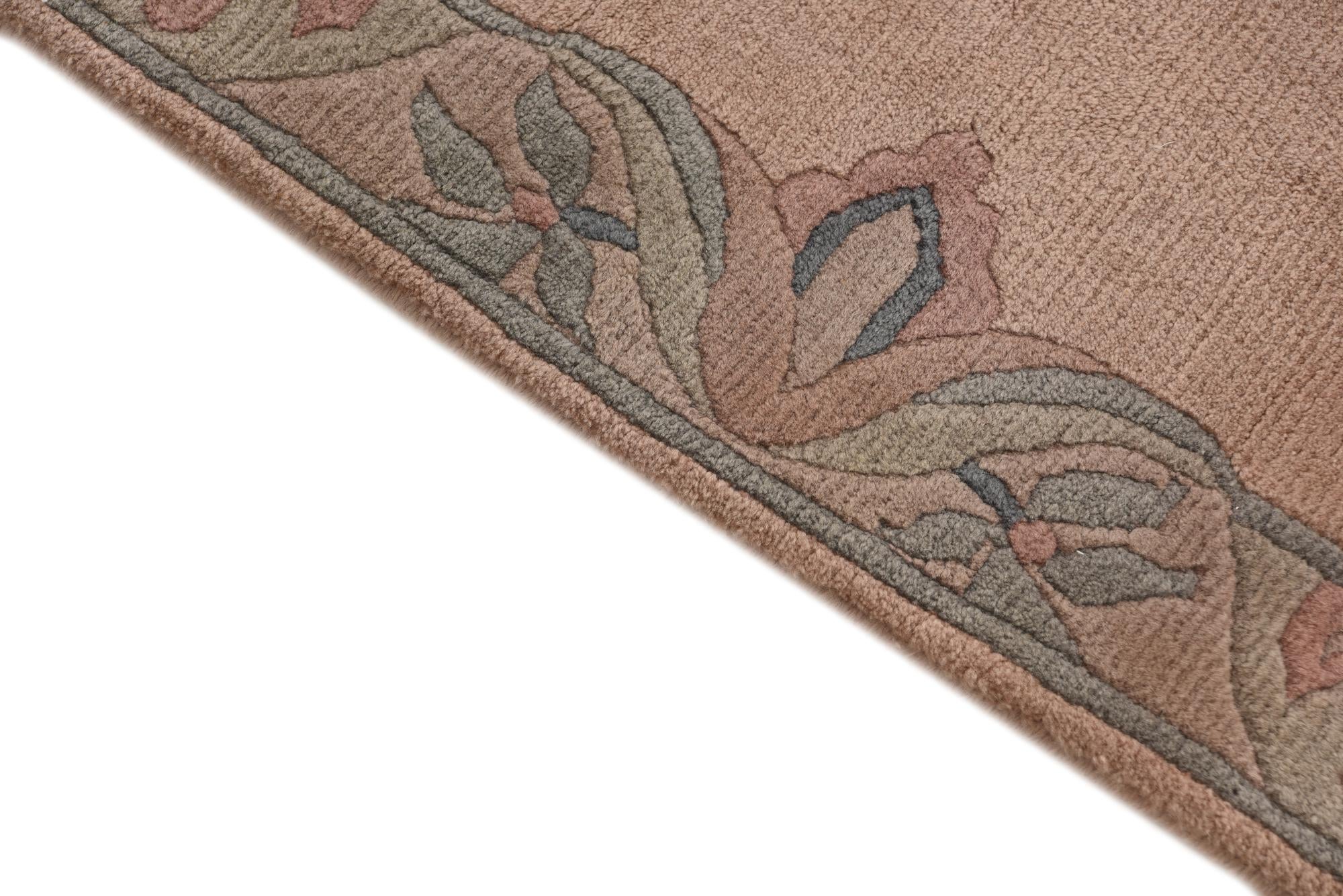 90cm x 155cm anudado a mano nepal Alfombra Lana