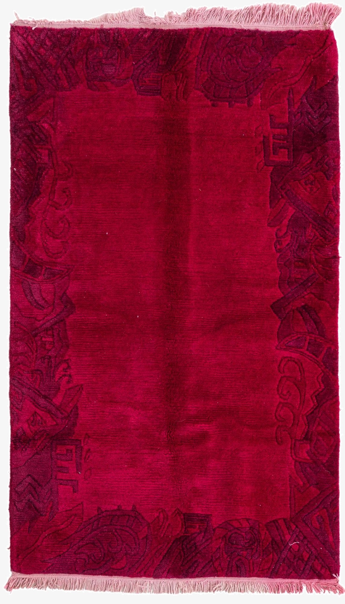 3' 1 x 5' 4  Hand Knotted Nepal Wool Rug