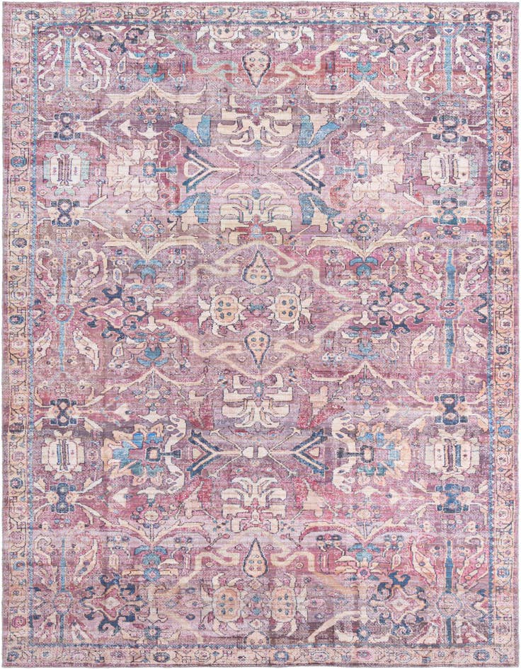 Detail image of 10' 6 x 13' Washable Nostalgia Rug