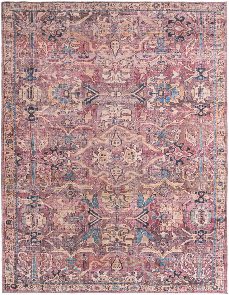 Detail image of 9' 2 x 12' Washable Nostalgia Rug
