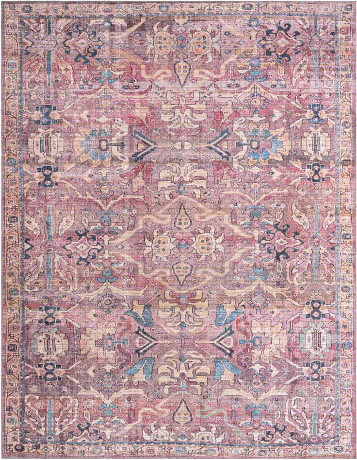 Detail image of 7' 10 x 10' Washable Nostalgia Rug