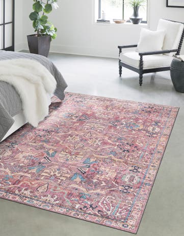 4' x 6' Washable Nostalgia Rug