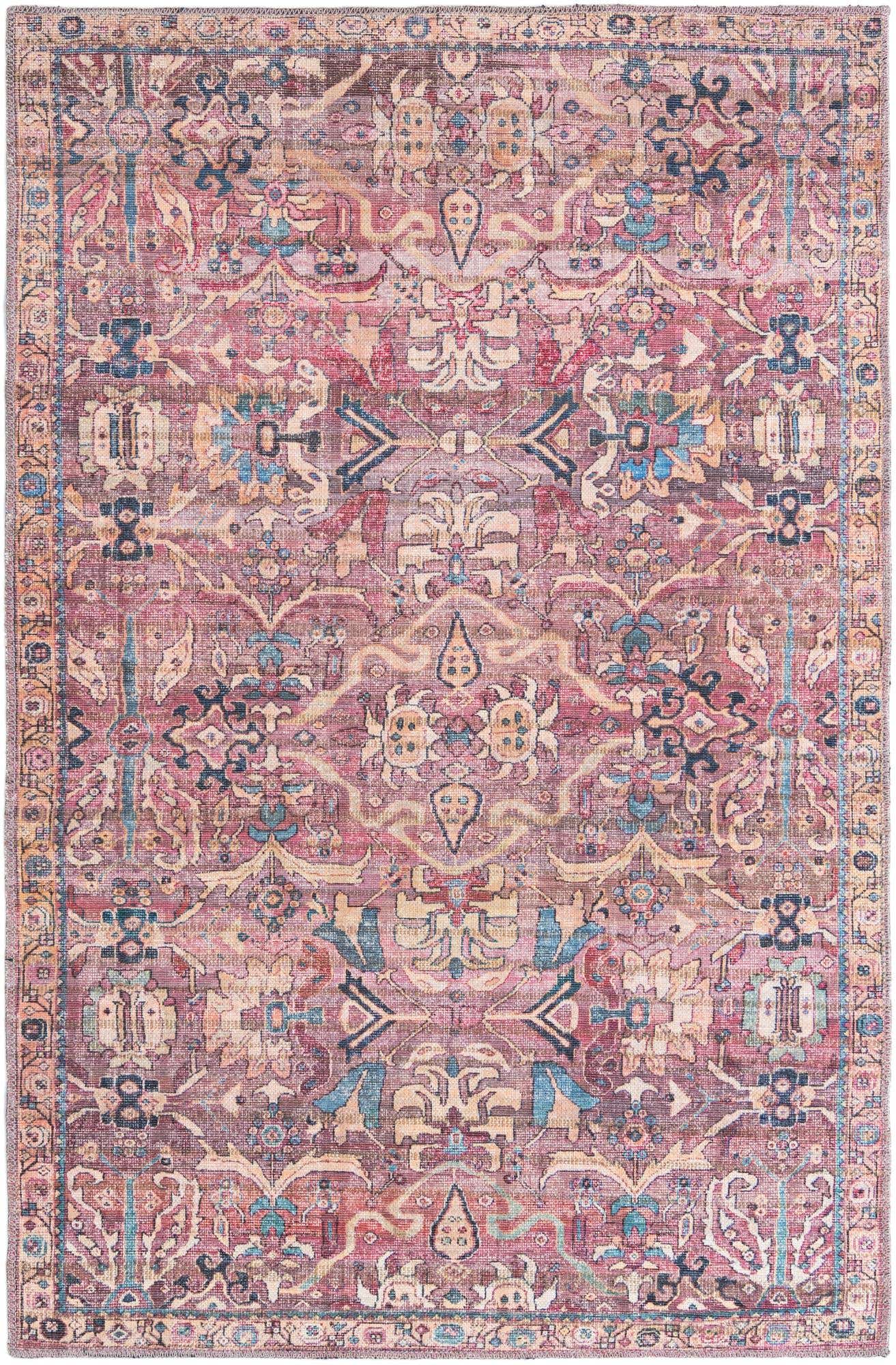 4' x 6' Washable Nostalgia Rug