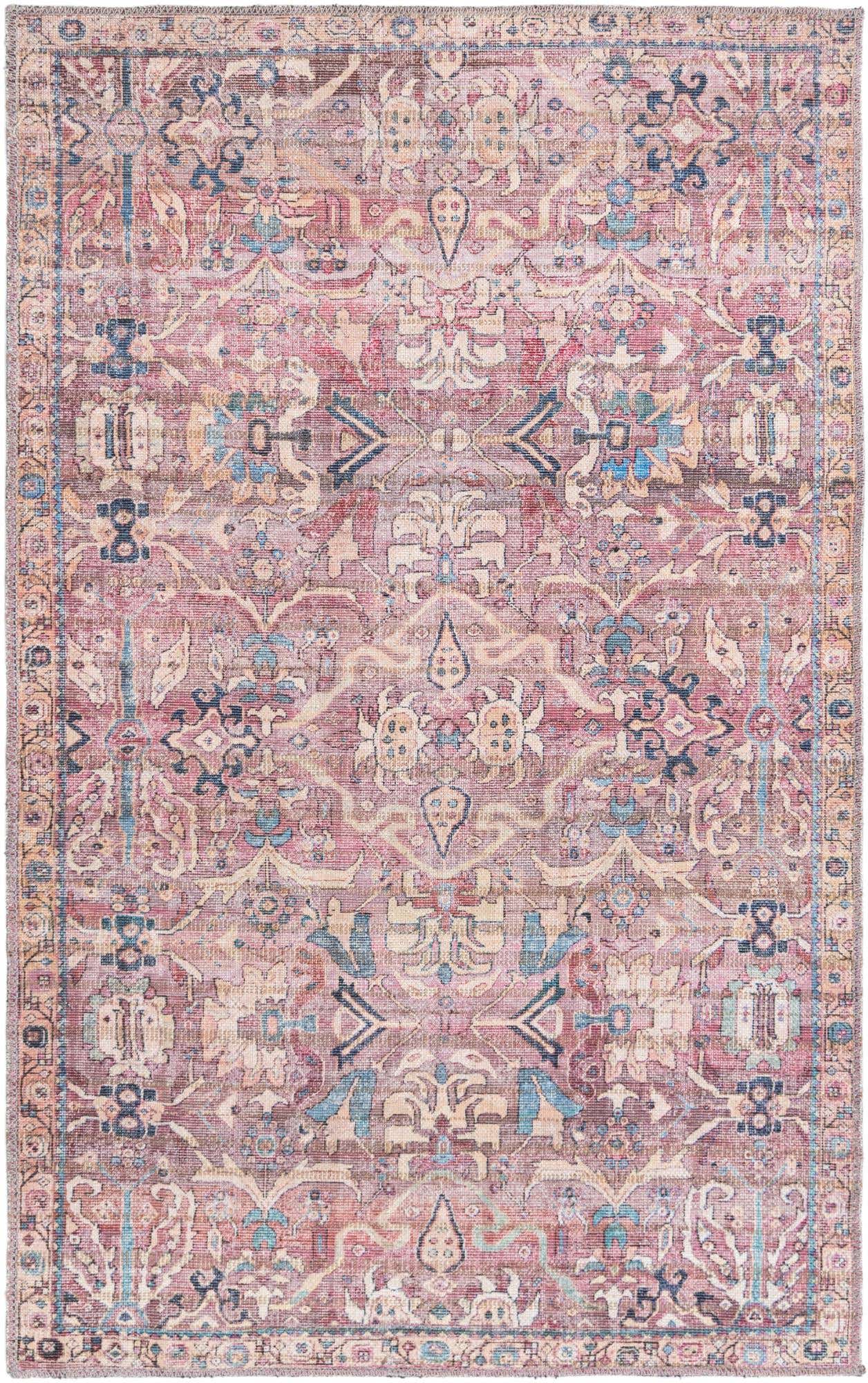3' 3 x 5' 3 Washable Nostalgia Rug