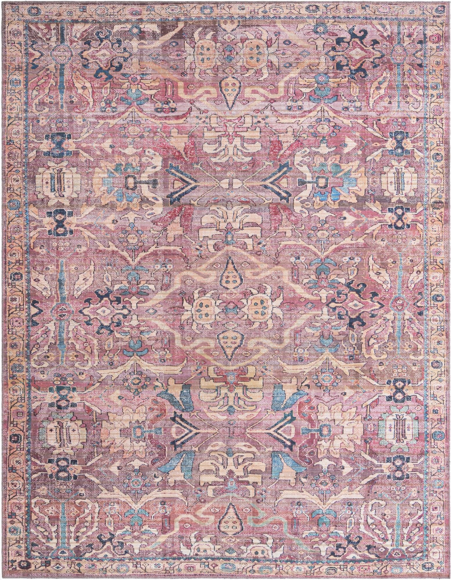 Primary image 7' 10 x 10'  Washable Nostalgia Rug