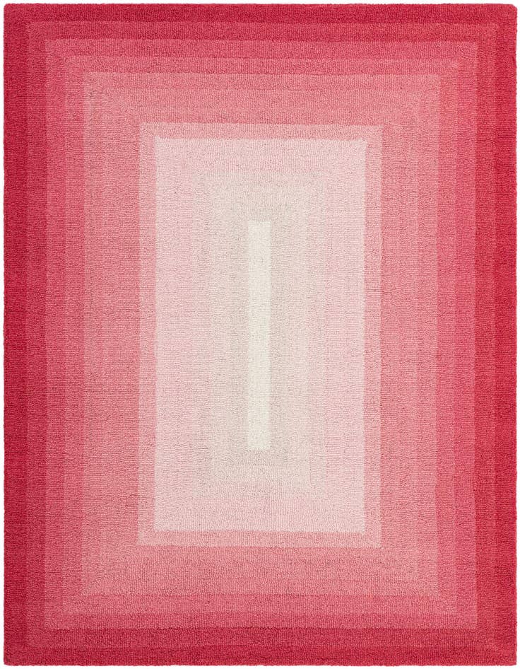 Detail image of 4' 1 x 6' 1 Ombre Wool Rug