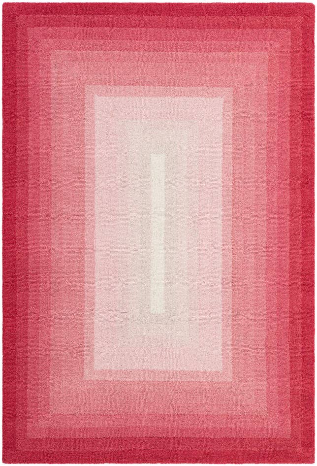 Detail image of 4' 1 x 6' 1 Ombre Wool Rug