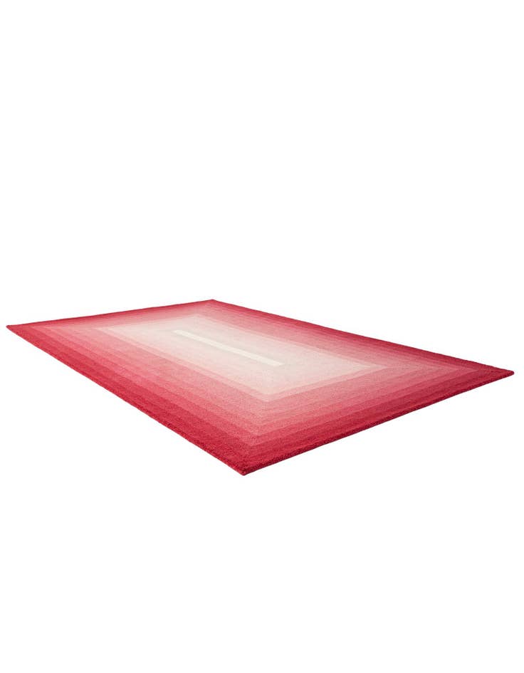 Detail image of 5' 1 x 8' Ombre Wool Rug