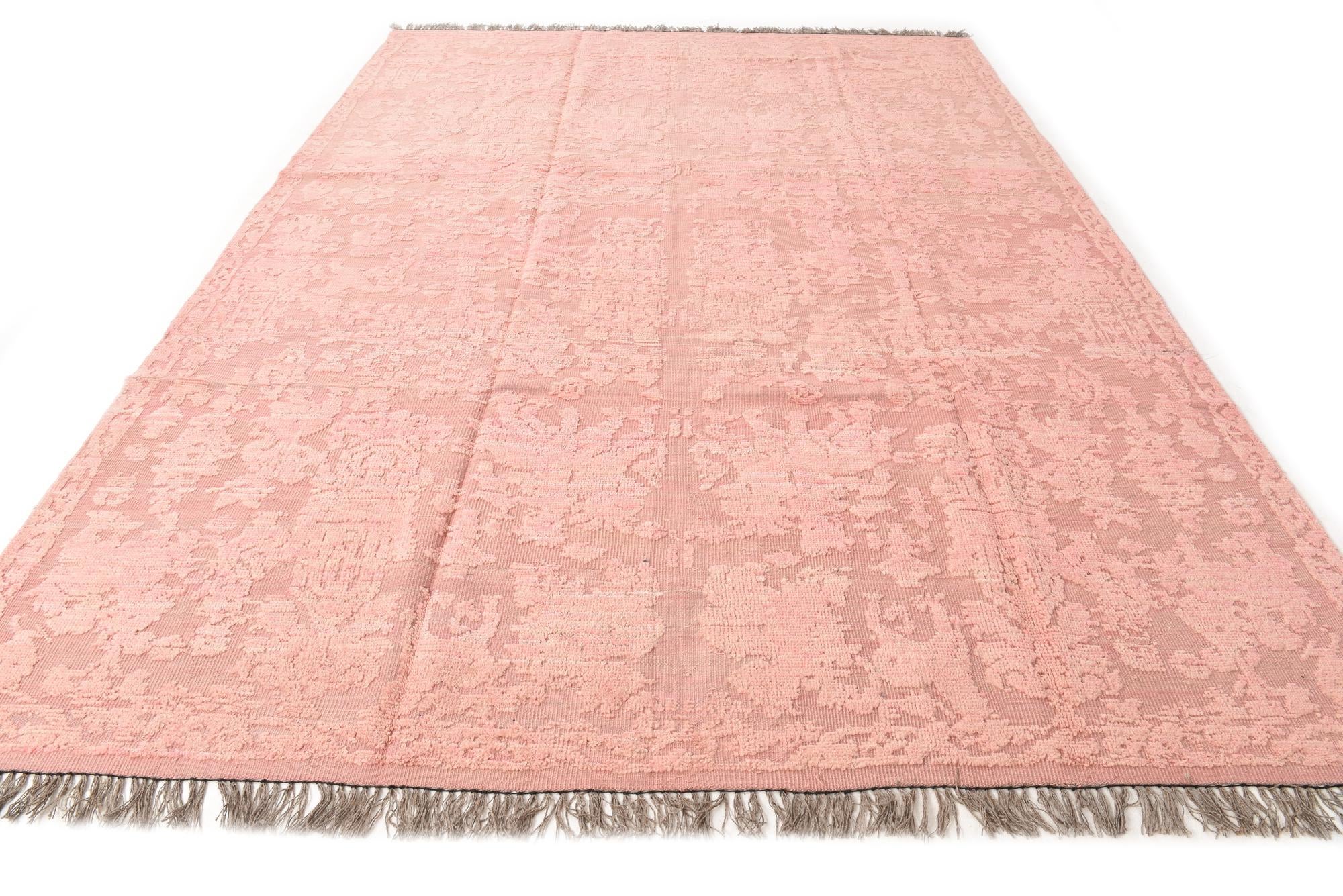 9' 3 x 12' 7 Hand Knotted Oushak Wool Rug