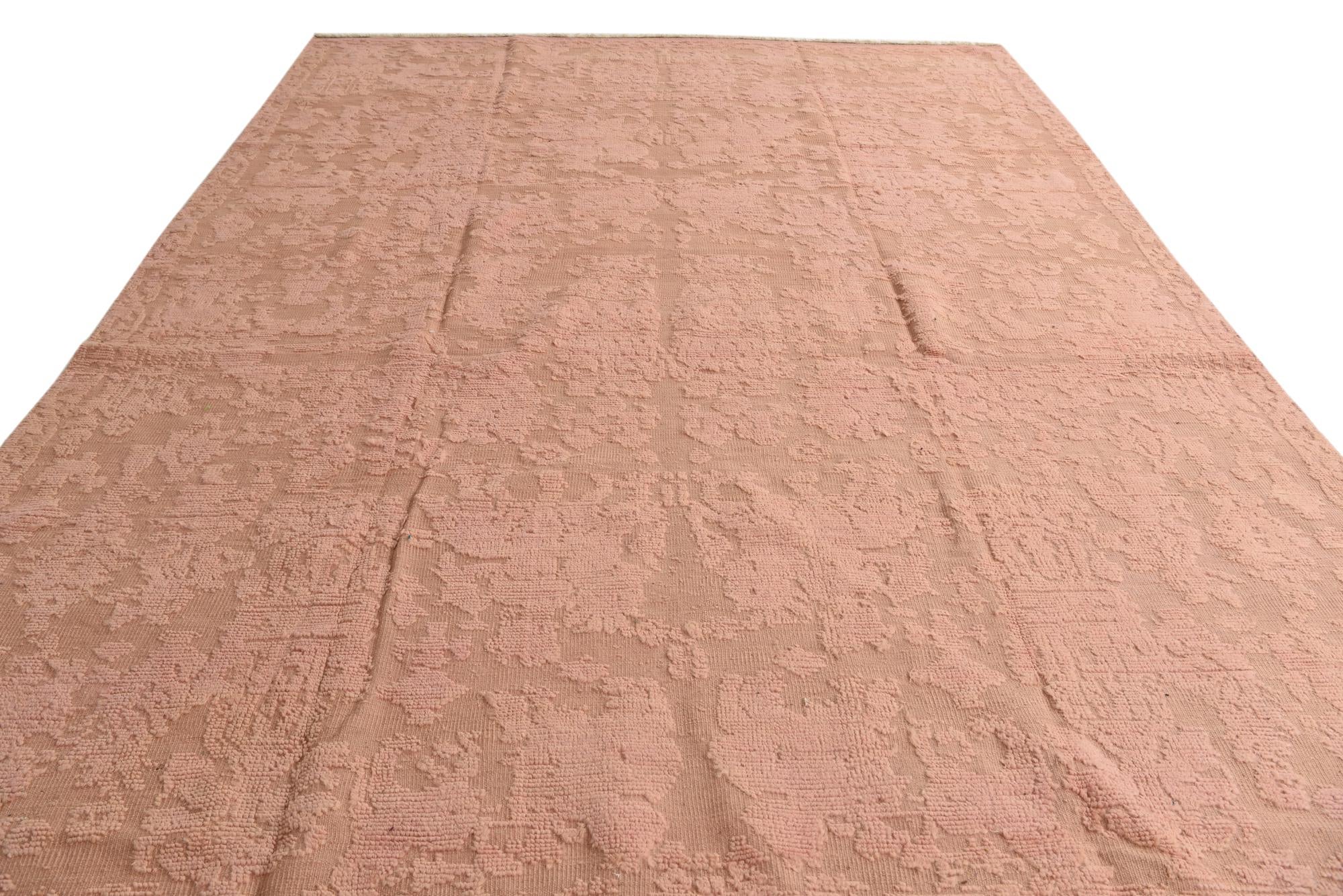 9' 1 x 12' 6 Hand Knotted Oushak Wool Rug