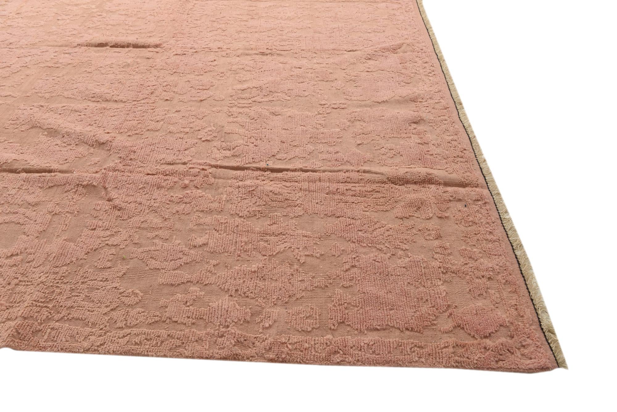 9' 1 x 12' 6 Hand Knotted Oushak Wool Rug