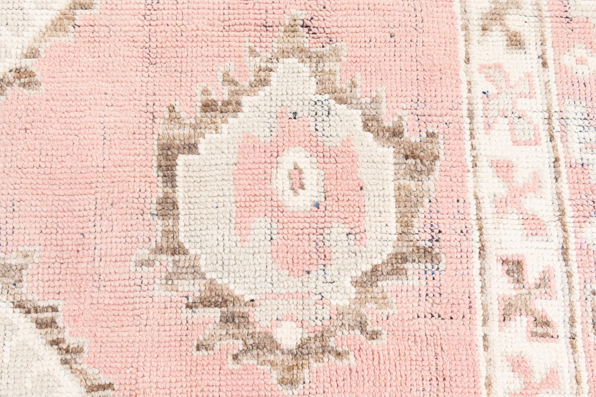 265cm x 360cm anudado a mano Oushak Alfombra Lana
