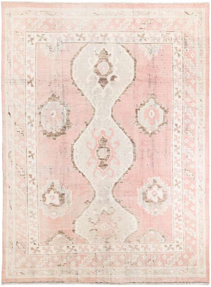 265cm x 360cm anudado a mano Oushak Alfombra Lana