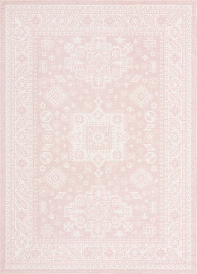 Detail image of 7' x 10' Easy-Clean Aztec Indoor / Outdoor Rug