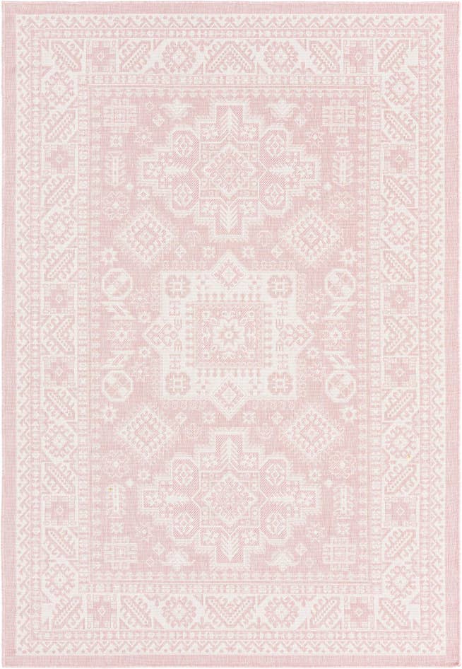 Detail image of 6' x 9' Easy-Clean Aztec Indoor / Outdoor Rug