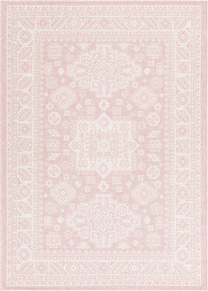 4' x 6' Easy-Clean Aztec Indoor / Outdoor Rug