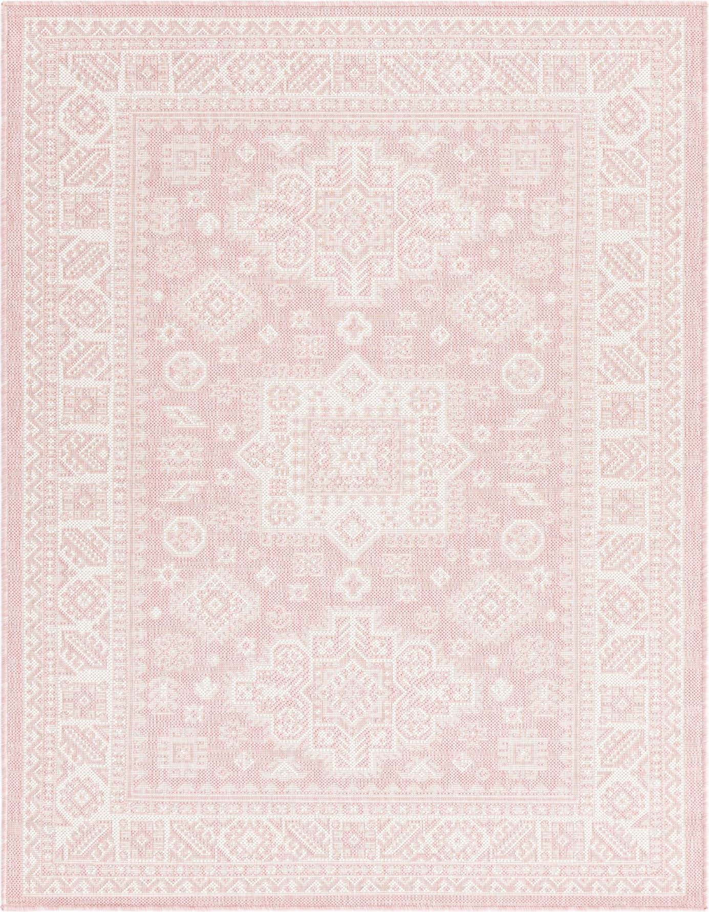 4' x 6' Easy-Clean Aztec Indoor / Outdoor Rug