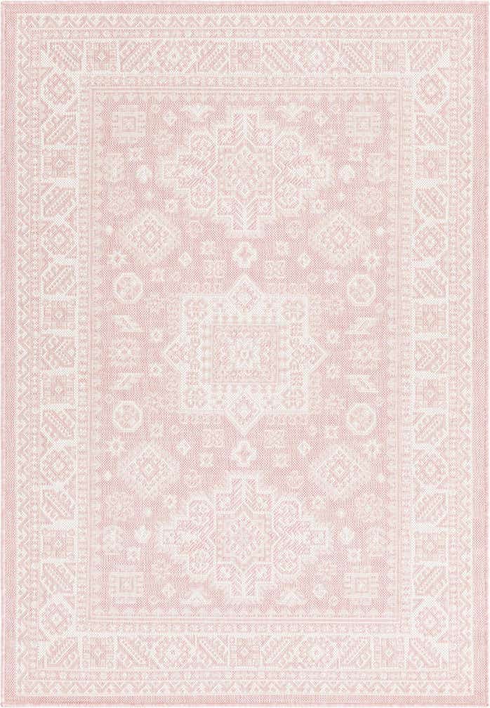 4' x 6' Easy-Clean Aztec Indoor / Outdoor Rug