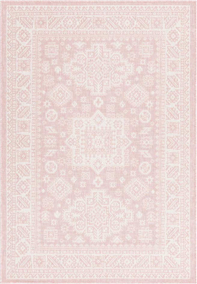 Detail image of 4' x 6' Easy-Clean Aztec Indoor / Outdoor Rug